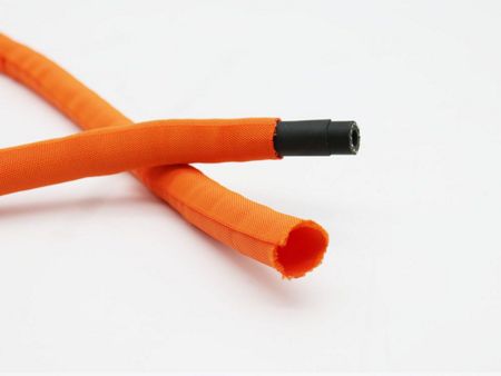 Gaine Tressée En Silicone Pour Câbles - Résiste Jusqu'à 200°C - Diamètre De 4mm, Longueur 10m - Protection Ignifuge Et Isolante Pour Câblage électrique Ou Mécanique